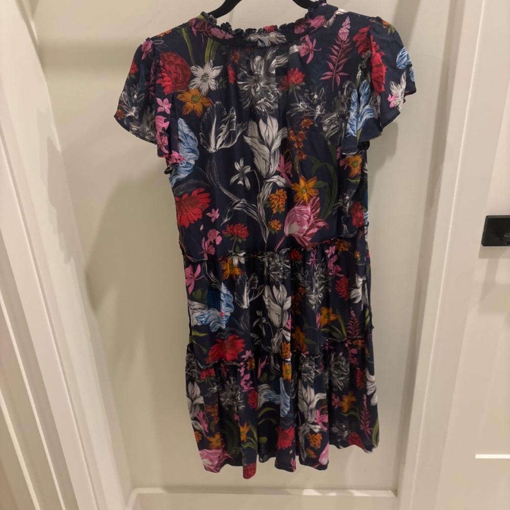 By Anthropologie Ruffle Sleeve Dress - Picture 5 of 6